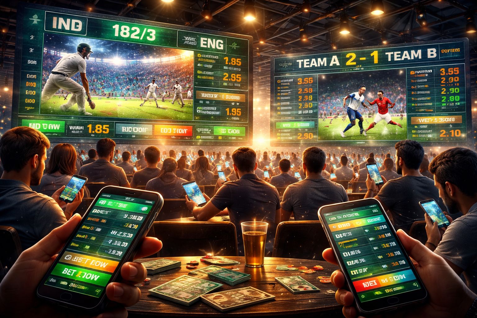Football, Cricket, And Multi-Sport Betting In One Place